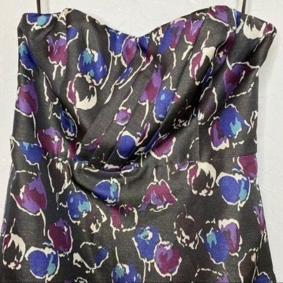 American Eagle NWT Floral Strapless Dress 6 - Picture 2 of 7